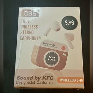 Sound by KFG Retro Camera Style Case Cover with Digital Display, Hi-Fi Design